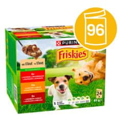 Friskies ADULT multipack 96 x 85 g lahodný výběr ve šťávě