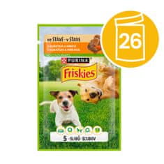 Friskies ADULT 26 x 85 g kuře a mrkev ve šťávě