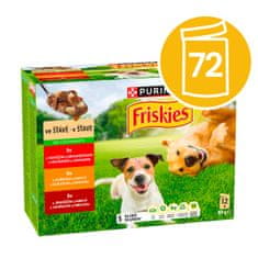 Friskies ADULT multipack 72 x 85 g lahodný výběr ve šťávě