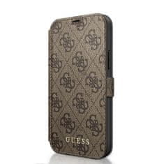 Guess  4G Book Pouzdro pro iPhone 12/12 Pro 6.1 Brown