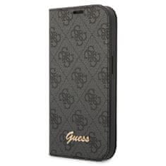 Guess PC/TPU 4G Metal Camera Outline Book Pouzdro pro iPhone 14 Pro Black