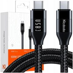 Mcdodo Mcdodo Usb-C Rychlonabíjecí Kabel Pro Macbook Usb Typ C 10Gbps 100W 4K 1M