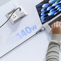 Mcdodo Mcdodo Kabel Nabíjecího Adaptéru Macbook Air Pro Usb-C Magsafe 3 140W 2M