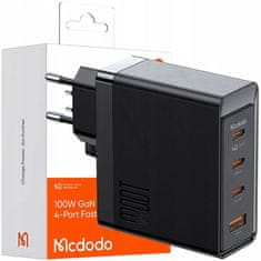 Mcdodo Mcdodo Rychlonabíječka Gan Pro Macbook 4X Usb-C Usb Pd 100W