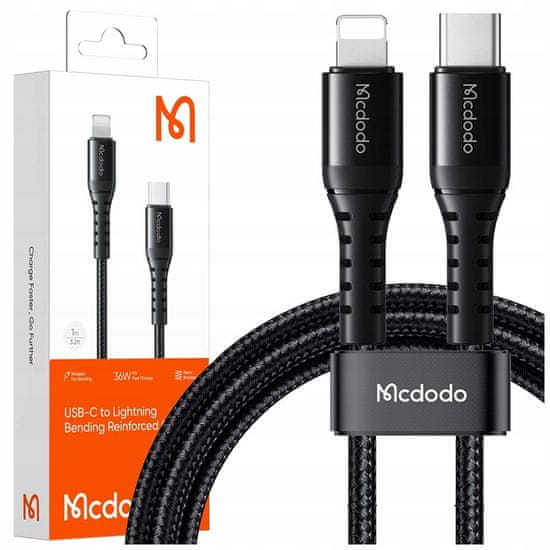 Mcdodo MCDODO NABÍJEČKA USB-C LIGHTNING RYCHLONABÍJECÍ KABEL PRO IPHONE 13 14 3M