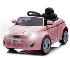 shumee Milly Mally Fiat 500e Pink vozidlo na baterie