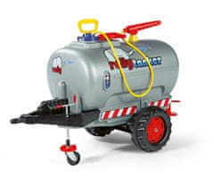 shumee Rolly Toys 122776 Rolly Tanker cisternový přívěs s čerpadlem a vstřikovačem Šedá 1-osá