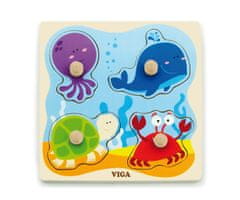 shumee Viga 50132 Puzzle s držadly - Oceán