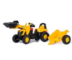 shumee Rolly Toys 023837 Rolly Kid JCB traktor s lžící a přívěsem