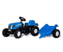 shumee Rolly Toys 013074 Rolly Kid New Holland Zemědělský traktor s přívěsem