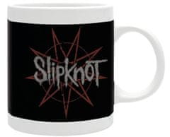 CurePink Keramický hrnek Slipknot: Logo (objem 320 ml)