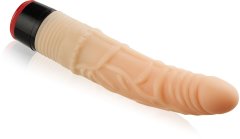 XSARA Vibrátor g-spot - ohebné realistické dildo s vibracemi - 80924242