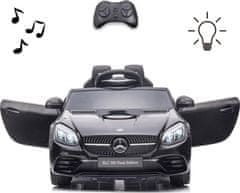 MILLY MALLY Elektrické autíčko Milly Mally Mercedes-Benz SLC Black