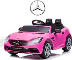 MILLY MALLY Elektrické autíčko Milly Mally Mercedes-Benz SLC Pink