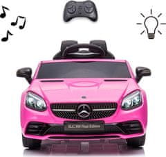 MILLY MALLY Elektrické autíčko Milly Mally Mercedes-Benz SLC Pink