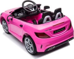 MILLY MALLY Elektrické autíčko Milly Mally Mercedes-Benz SLC Pink