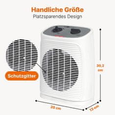 Clatronic HL 3800 Horkovzdušný ventilátor