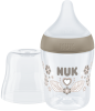 Nuk Perfect Match láhev s kontrolou teploty 150 ml hnědá