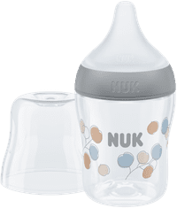 Nuk Perfect Match láhev s kontrolou teploty 150 ml šedá