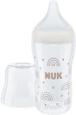 Nuk Perfect Match láhev sklo s kontrolou teploty 230 ml