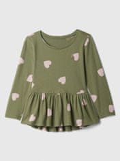 Gap Baby peplum top 18-24M