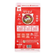 WOW Cat granule Hovězí se špenátem Adult 325g