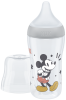 Nuk Perfect Match láhev MICKEY s kontrolou teploty 260 ml šedá