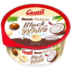 Manner Casali Kuličky Black and White rum-kokos 300g