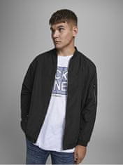 Jack&Jones Plus Pánská bunda JJERUSH 12173990 Black (Velikost 3XL)