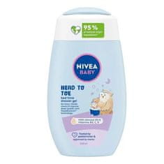 Nivea Sprchový gel pro tělo a vlásky Baby (Bed Time Shower Gel) 200 ml