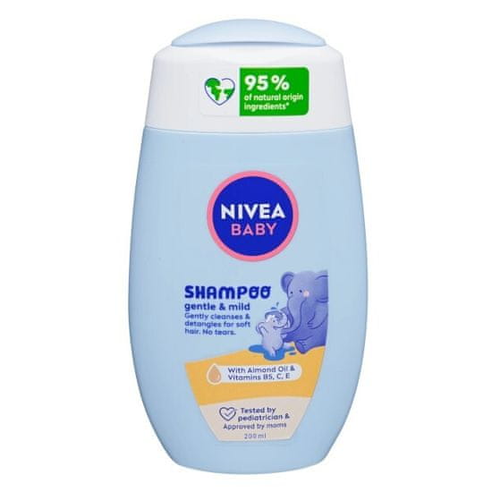 Nivea Jemný šampon pro děti Baby (Gentle & Mild Shampoo) 200 ml