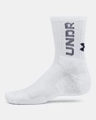 Under Armour Under Armour Ponožky UA Performance UA 3-Maker Mid-Crew - bílé