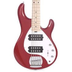 Sterling by MusicMan Sterling By MusicMan SUB StingRay5 HH in Candy Apple Red