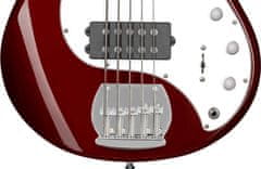 Sterling by MusicMan Sterling By MusicMan SUB StingRay5 HH in Candy Apple Red