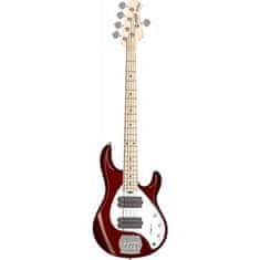 Sterling by MusicMan Sterling By MusicMan SUB StingRay5 HH in Candy Apple Red