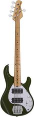 Sterling by MusicMan Sterling By MusicMan SUB StingRay R5 HH Olive - elektrická baskytara