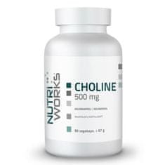 NutriWorks Choline 500 mg 90 kapslí 