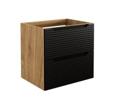 COMAD LUXOR BLACK 82-60-2S Koupelnová skříňka, šuplíky 60cm - Comad