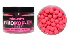 Mikbaits Fluo Pop-Up - Jahoda - 10 mm