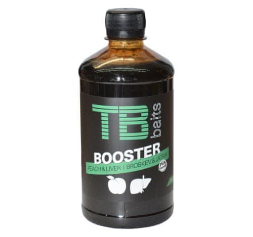 TB Baits Booster - Peach Liver - 500 ml