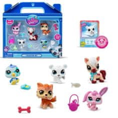 Littlest Pet Shop Winter Besties Collectors - Zimní téma, 5 postaviček