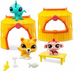 Littlest Pet Shop Tiki Jungle - Zvířátka z Džungle, 3 postavičky