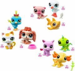 Littlest Pet Shop Trio In Tube - Set 3 figurek v tubě