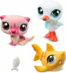 Littlest Pet Shop Trio In Tube - Set 3 figurek v tubě