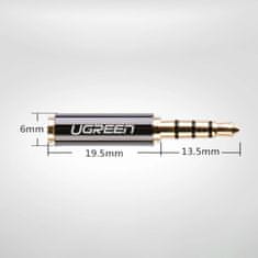 Ugreen Audio adaptér Jack 3,5mm (samec) na Jack 2,5mm (samice) - Černá KP32994