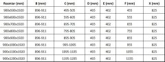 Mexen Sprchový kout zalamovací lima 90x90, sklo čiré, chrom + vanička 856-090-090-00-00-4010