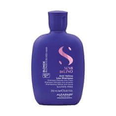 Šampon neutralizující žluté tóny Semi Di Lino Blonde (Anti-Yellow Low Shampoo) (Objem 250 ml)