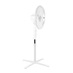 Aga Stojanový ventilátor 43 cm Bílý