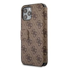 Guess  4G Book Pouzdro pro iPhone 12/12 Pro 6.1 Brown