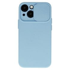 TopQ Camshield Soft pro iPhone 13 Pro Light blue